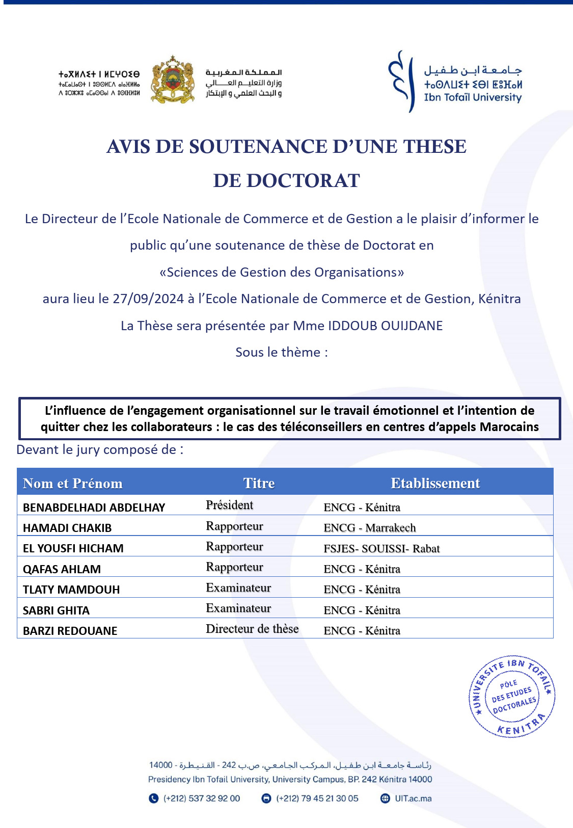IDDOUB OUIJDANE