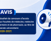 Résultats du concours d’accès aux Facultés de médecine, médecine dentaire et de pharmacie 2026-2027-slide