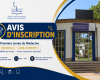 Avis d’inscription en médecine à Kénitra