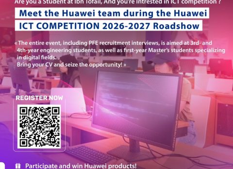Huawei ICT Competition 2026-2027 Roadshow – Université Ibn Tofail | 20 octobre 2026
